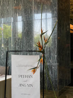 Cotton Wedding Welcome Signage