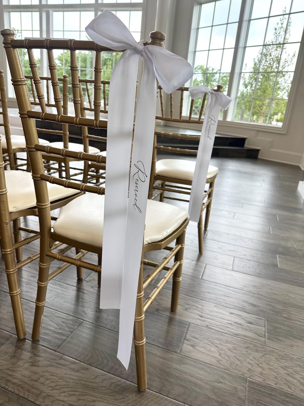 Chair/Aisle Ribbon
