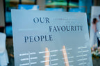 Acrylic Wedding Seating Chart Signage