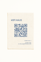 Elegant Business Socials/Payment Fabric Signage