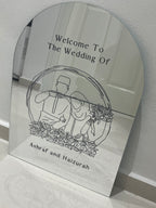 Acrylic Wedding Welcome Signage