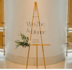 Acrylic Wedding Welcome Signage