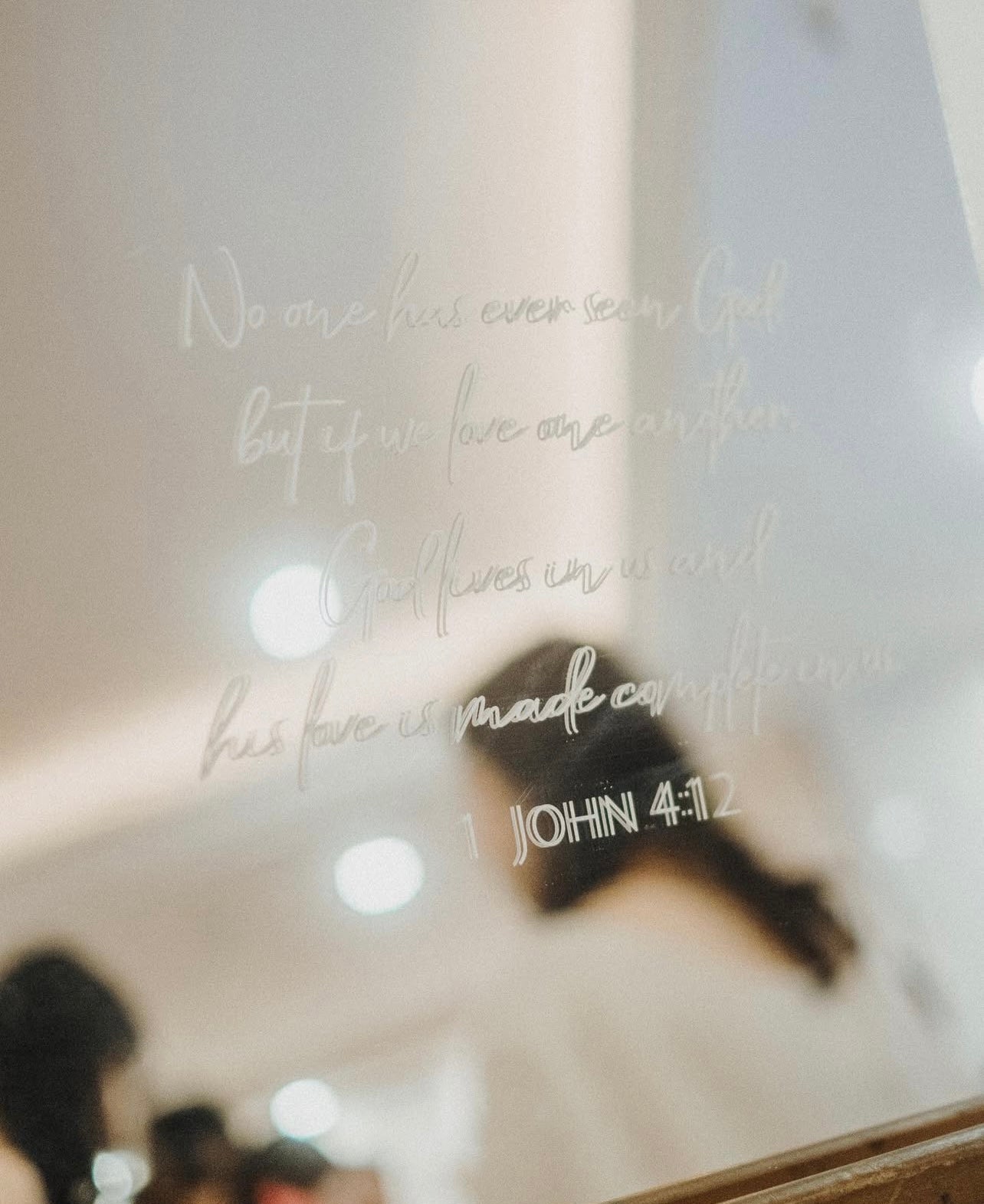 Acrylic Wedding Welcome Signage