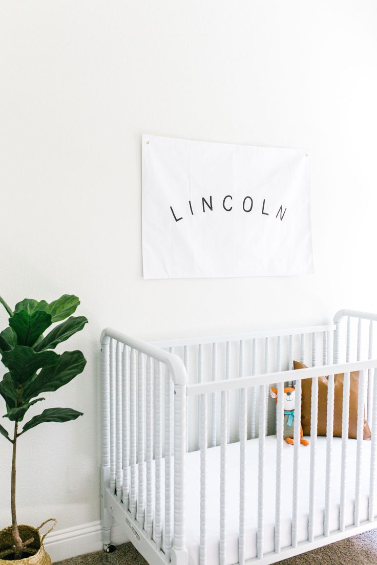 Nursery Room Fabric Signage