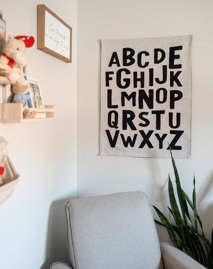 Nursery Room Fabric Signage