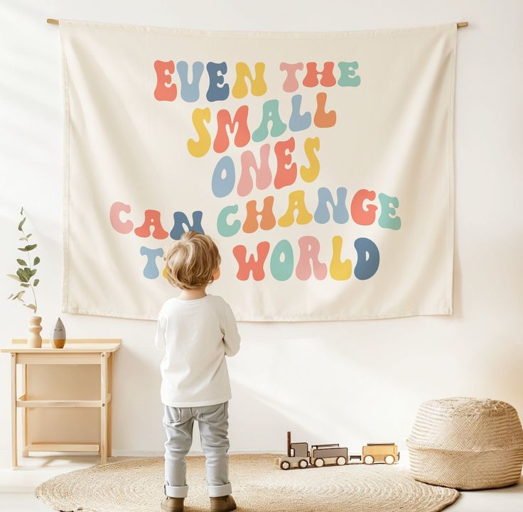 Nursery Room Fabric Signage