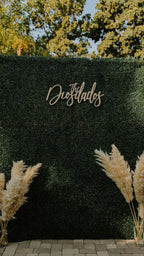 Wedding Backdrop Signage