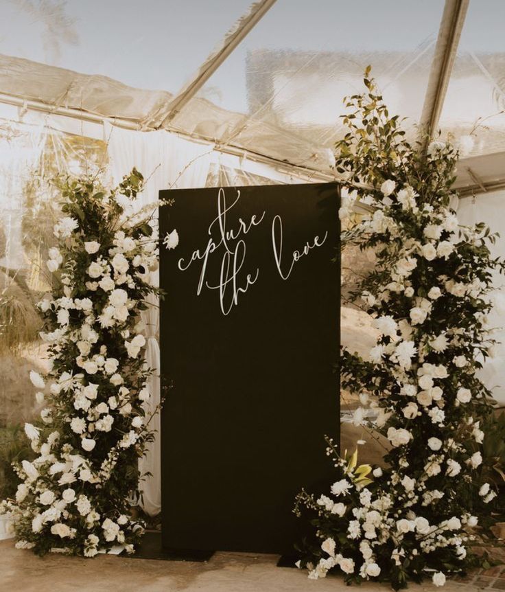 Wedding Backdrop Signage