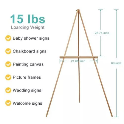 Wood Foldable Easel Stand