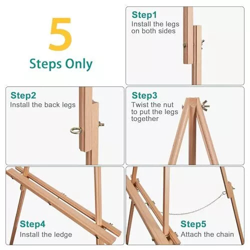 Wood Foldable Easel Stand