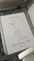 Foamboard Wedding Welcome Signage