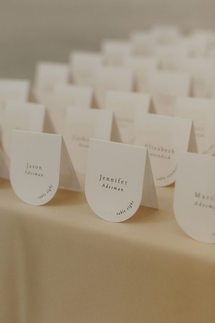 Paper Placecard