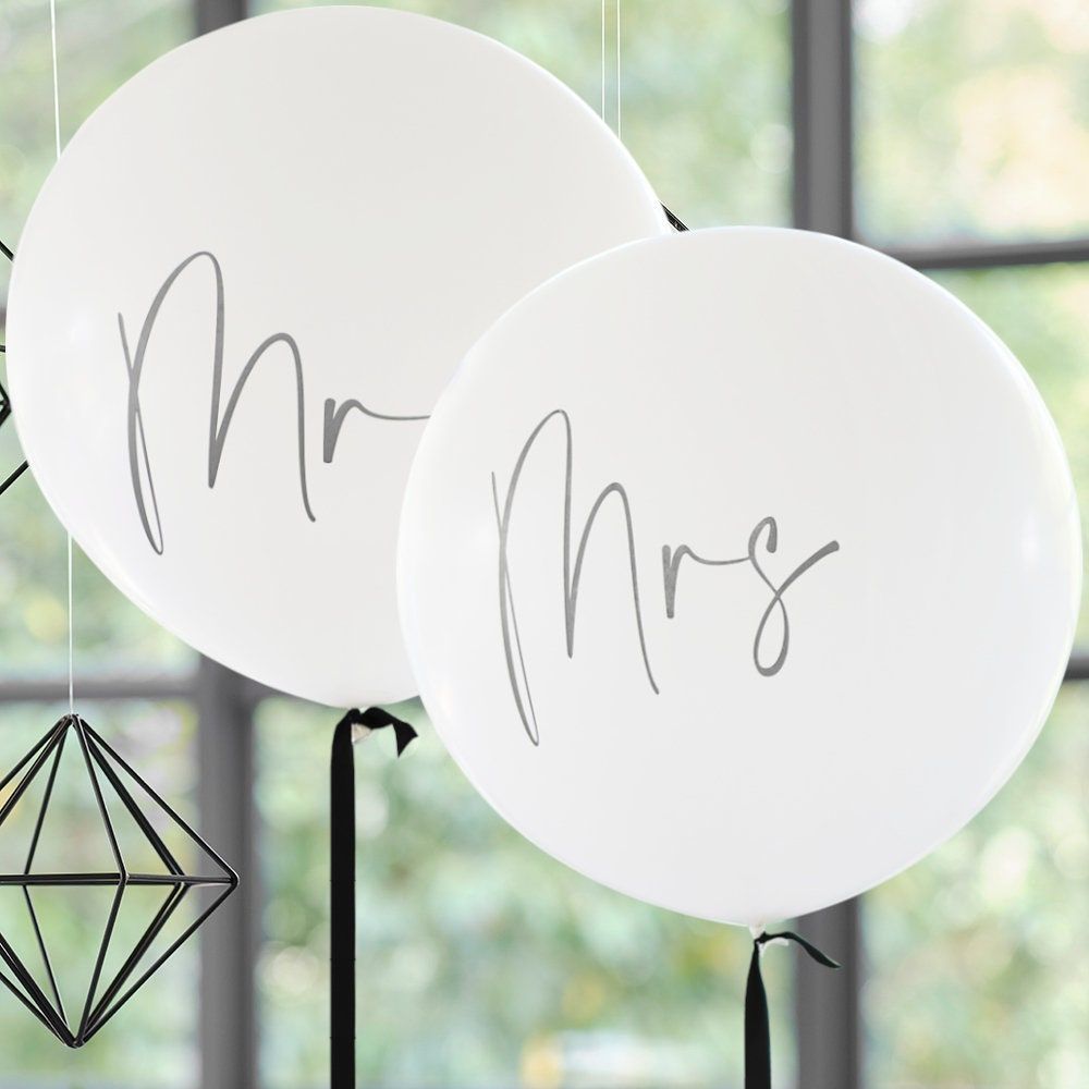 Mr Mrs Jumbo 36inch Balloon